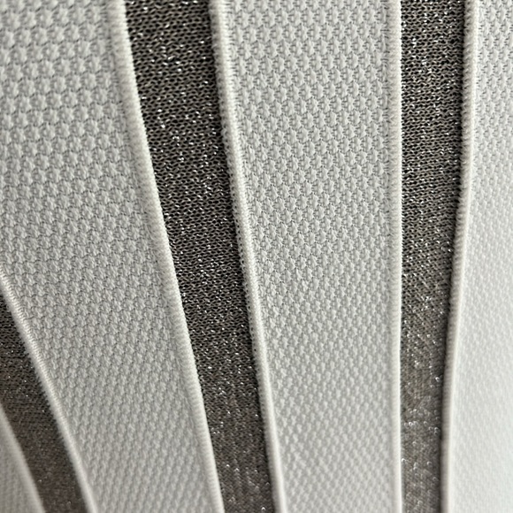 🎉HP🎉Torn by Ronny Kobo stretch metallic/white dress - Picture 5 of 7